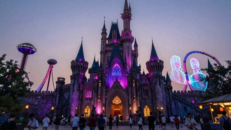 مدينة ملاهي ضخمة مستوحاة من دراكولا.. هل تزورها؟ 