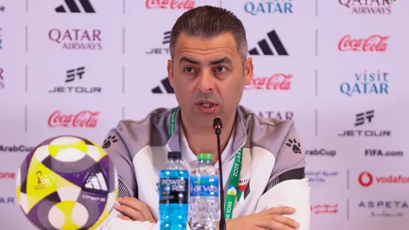 كأس العرب - مدرب فلسطين قبل مواجهة السعودية: هدفنا صناعة الفرحة