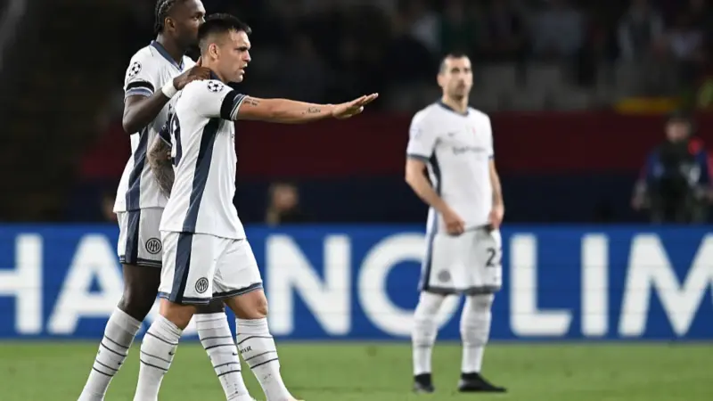 ضربة قوية لإنتر ميلان.. الإصابة تهدد مشاركة لاوتارو ضد برشلونة في إياب الأبطال