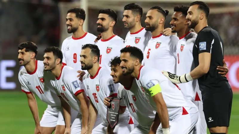 فيديو وصور - بمشاركة الملك عبد الله.. احتفالات الأردن ببلوغ نهائيات كأس العالم 2026