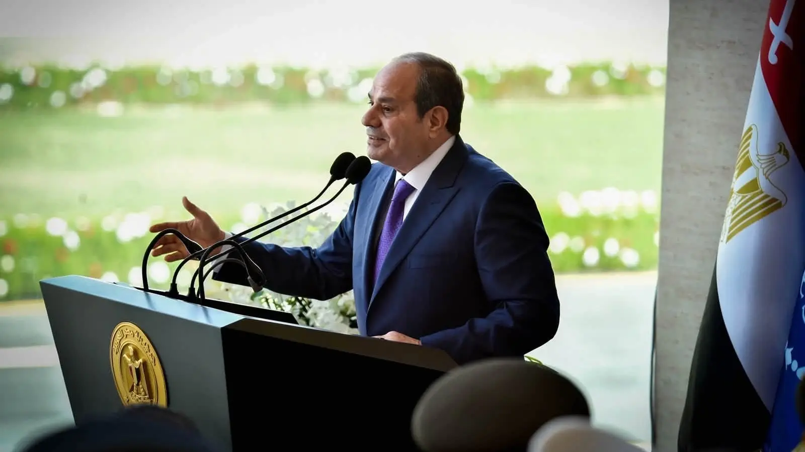 الرئيس المصري أعلن انتهاء فترة حكمه بحلول 2030 (فيسبوك) الرئيس المصري أعلن انتهاء فترة حكمه بحلول 2030 (فيسبوك)