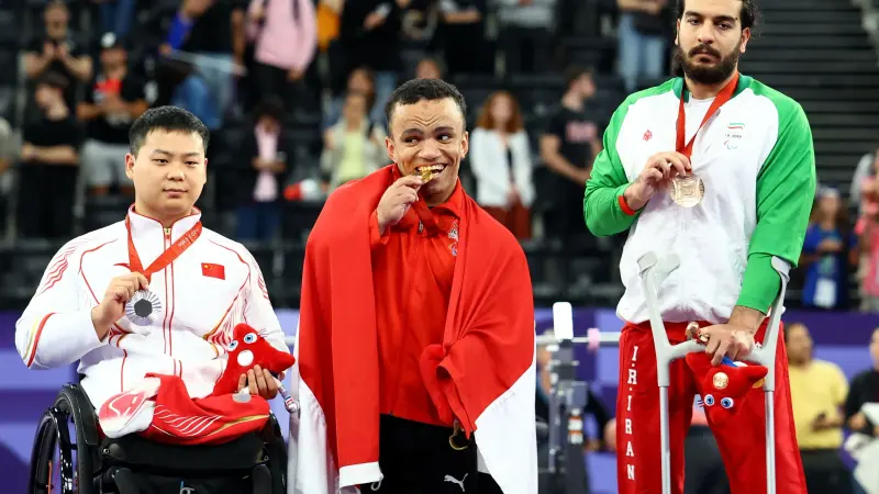 محمد المنياوي يمنح مصر ذهبية رفع الأثقال بالألعاب البارالمبية 2024