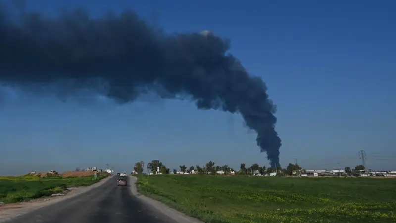 العراق.. هجوم بمسيّرات وصواريخ يستهدف مطار أربيل في كردستان