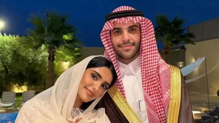 من هما متعب العريفي وشادن الحديثي.. زفافهما أشعل التواصل الاجتماعي