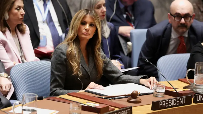 فيديو – ميلانيا ترامب تترأس مجلس الأمن وتدعو للسلام عبر التعليم