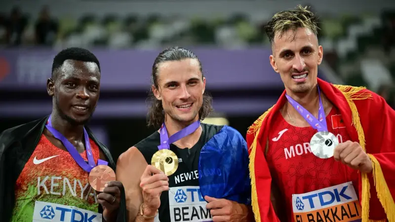 جدول ترتيب ميداليات بطولة العالم لألعاب القوى 2025.. البقالي يضع المغرب على الخارطة