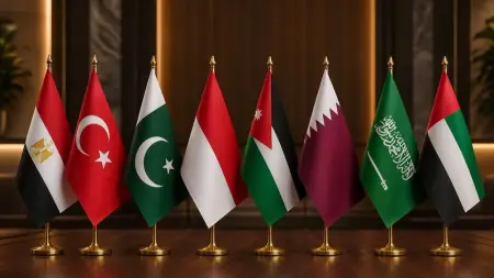 8 دول عربية وإسلامية تدين مخططات تهجير الفلسطينيين من غزة