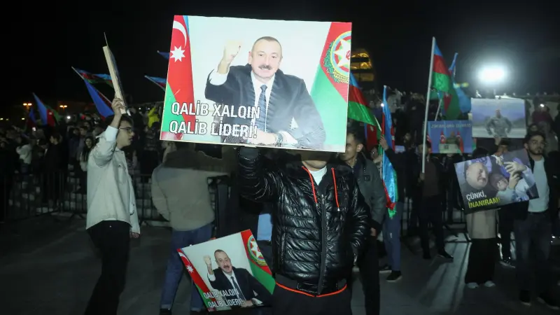 نتائج أولية.. إلهام علييف يفوز بولاية رئاسية خامسة في أذربيجان