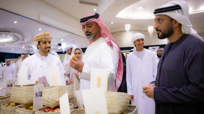عمار بن حميد يفتتح النسخة الـ11 من مهرجان ليوا عجمان للرطب والعسل