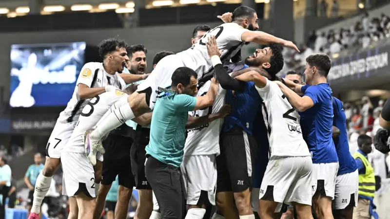 الجزيرة بطلا لكأس رابطة المحترفين الإماراتية بعد التفوق على شباب الأهلي