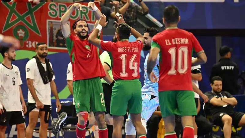 بث مباشر - مباراة المغرب ضد أنغولا في نهائي كأس أمم إفريقيا للفوتسال 2026 لحظة بلحظة
