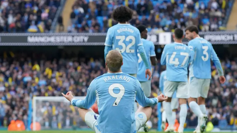جدول ترتيب هدافي الدوري الإنجليزي.. هالاند يكتب رقمًا غير مسبوق بعد ثنائية إبسويتش