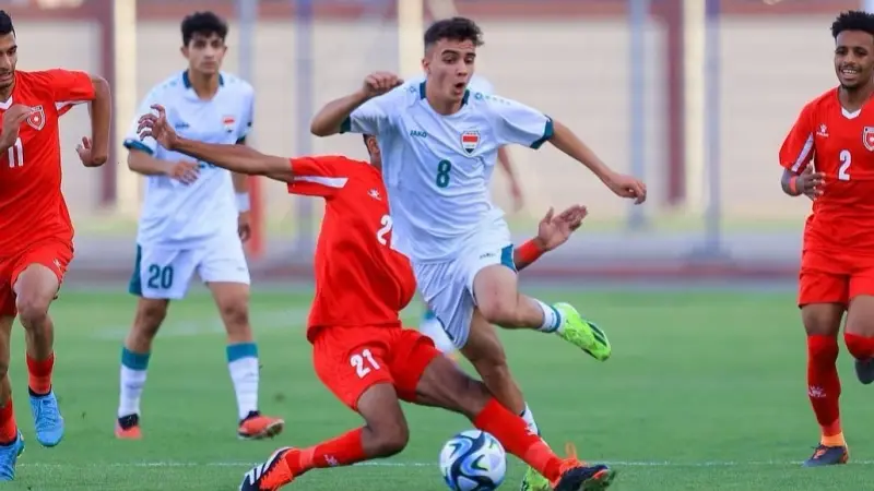 القنوات الناقلة لمباراة العراق وألبانيا في بطولة غرب آسيا للشباب مع التشكيلة