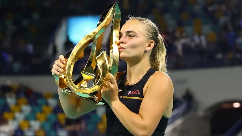 بطولة أبو ظبي للتنس - التشيكية بييلك تُحرز أول لقب في مسيرتها