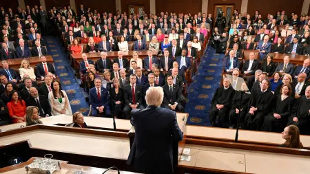 related_news_inside_blogsترامب يلقي خطاب حالة الاتحاد وسط تحديات اقتصادية وسياسية