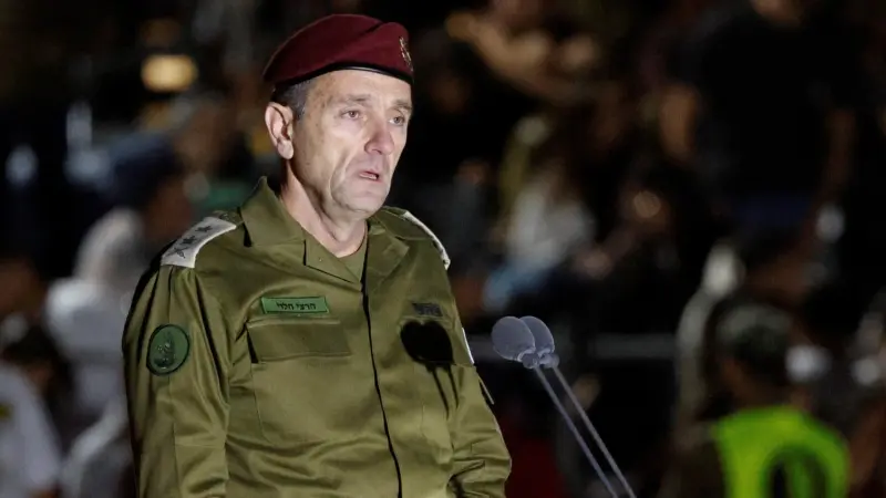 رئيس الأركان الإسرائيلي من جباليا: مصمّمون على استعادة الأسرى من غزة