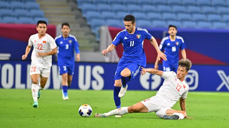 القنوات الناقلة لمباراة الكويت اليوم ضد أوزبكستان مع موعد المباراة والتشكيلة