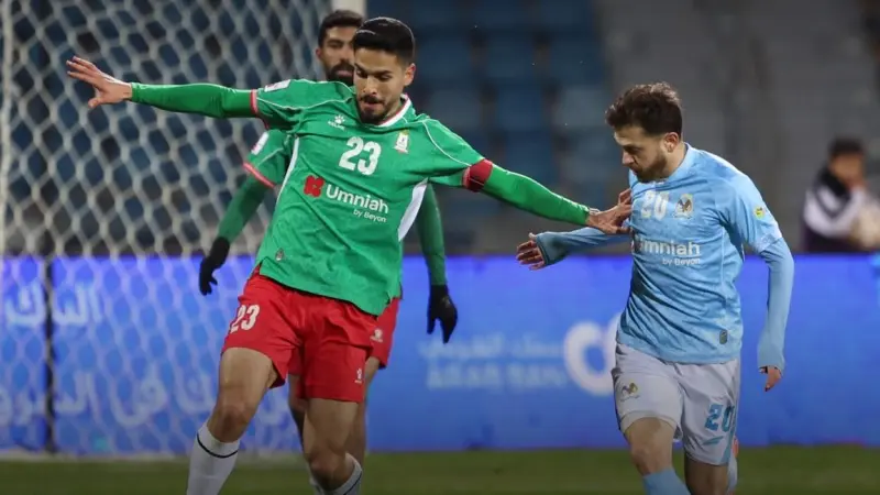 نتيجة وملخص مباراة الفيصلي ضد الوحدات في الدوري الأردني.. شاهد الأهداف