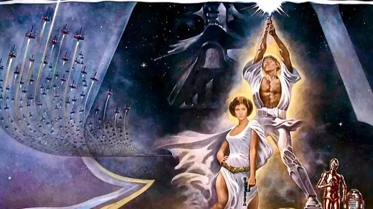 اللوحة الأولى لـ"حرب النجوم" في مزاد.. وهذا سعرها