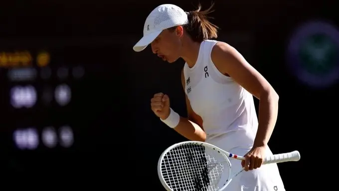 نتائج ويمبلدون -  شفيونتيك تسحق بنتشيتش وتصل للنهائي لأول مرة