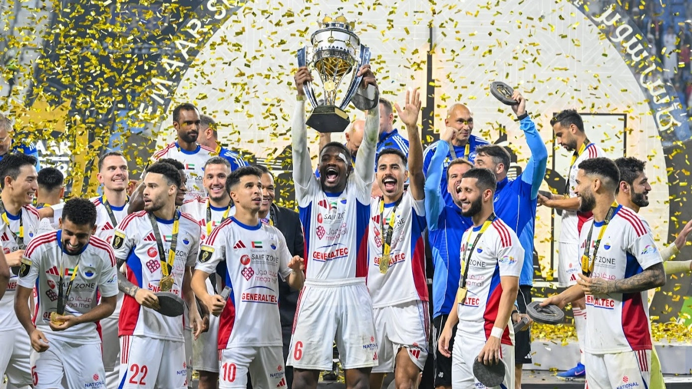 الشارقة يحرز لقب كأس السوبر الإماراتي بعد الفوز على شباب الأهلي 