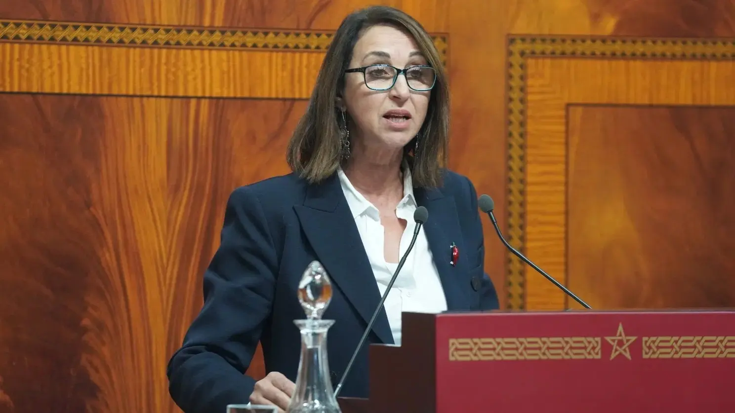 نبيلة منيب تفوز بمقعد في البرلمان المغربي نبيلة منيب تفوز بمقعد في البرلمان المغربي