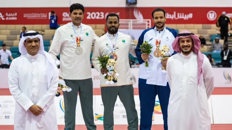 جدول ترتيب ميداليات دورة الألعاب السعودية 2023.. نهاية منافسات يوم 7 ديسمبر