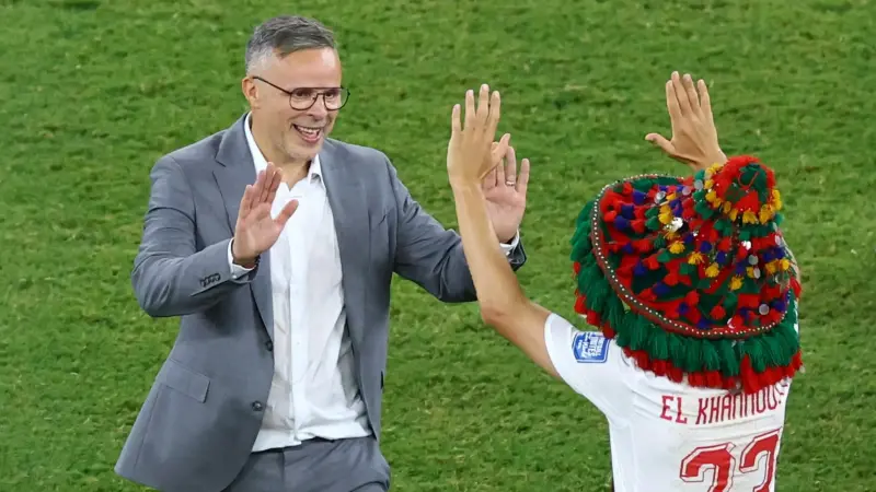 كأس العالم 2026 - محمد وهبي يوجه رسالة إلى الجماهير المغربية بعد التأهل لثمن النهائي