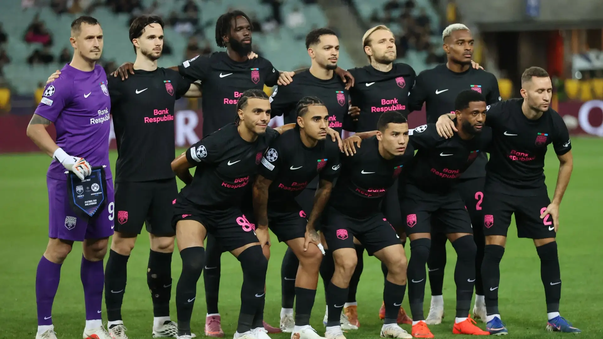 فريق صباح الأذربيجاني في دوري أبطال أوروبا (رويترز) فريق صباح الأذربيجاني في دوري أبطال أوروبا (رويترز)