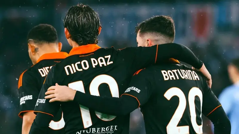 الدوري الإيطالي - نيكو باز يقود كومو لاكتساح لاتسيو