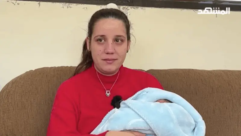 فيديو - "مخاض تحت القصف".. خطر يهدد 12 ألف امرأة حامل في مراكز الإيواء اللبنانية