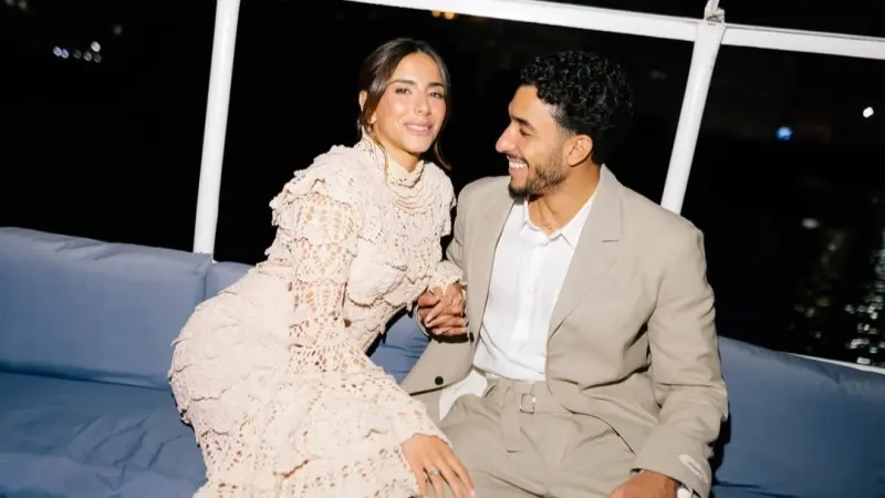 من هي جيلان الجباس خطيبة عمر مرموش؟ 17 معلومة