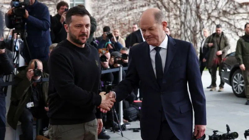 ألمانيا وأوكرانيا توقعان اتفاقا أمنيا لضمان دعم دائم لكييف