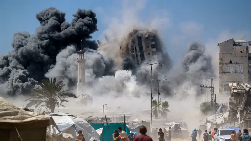 الأمم المتحدة: القصف الإسرائيلي يتسبب بموجات نزوح جديدة