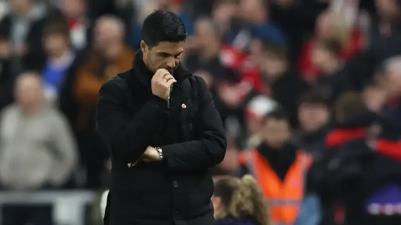 أرتيتا يعبر عن إحباطه بعد تعادل أرسنال "القاتل" أمام سندرلاند