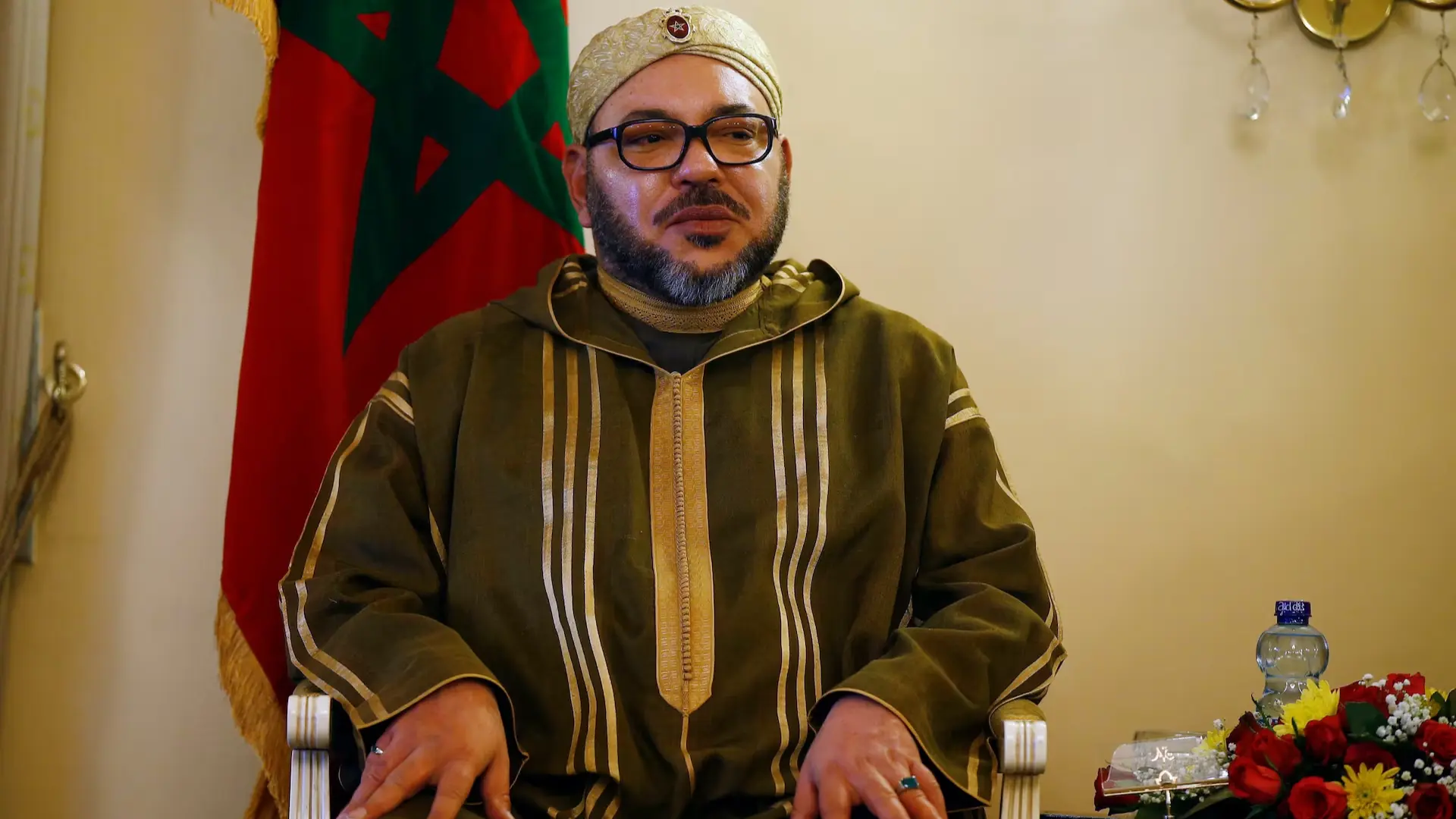 ملك المغرب: المحاولات اليائسة للمساس بأمن السعودية خرق صارخ للقيم والمبادئ (رويترز) ملك المغرب: المحاولات اليائسة للمساس بأمن السعودية خرق صارخ للقيم والمبادئ (رويترز)