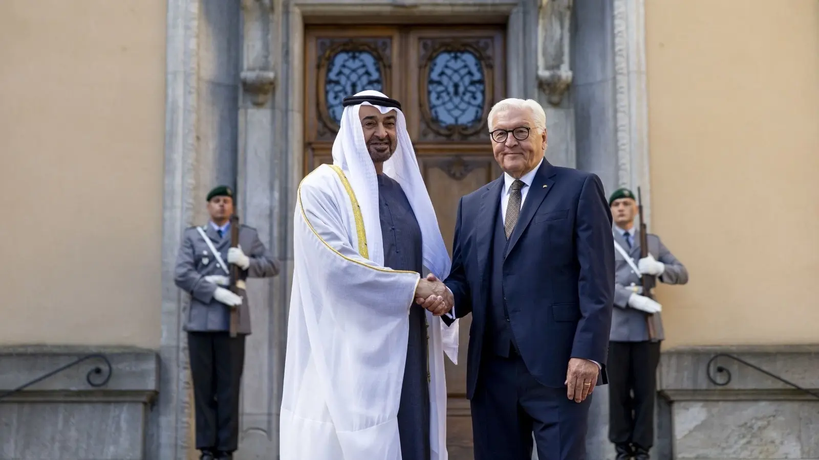 محمد بن زايد: العلاقات الإماراتية الألمانية راسخة محمد بن زايد: العلاقات الإماراتية الألمانية راسخة