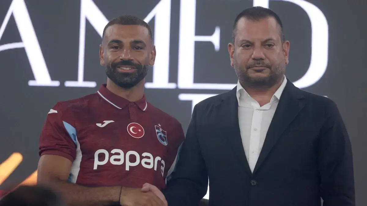 محمد صلاح يشعل الدوري التركي بعد انتقاله إلى طرابزون سبور (أ ف ب) محمد صلاح يشعل الدوري التركي بعد انتقاله إلى طرابزون سبور (أ ف ب)