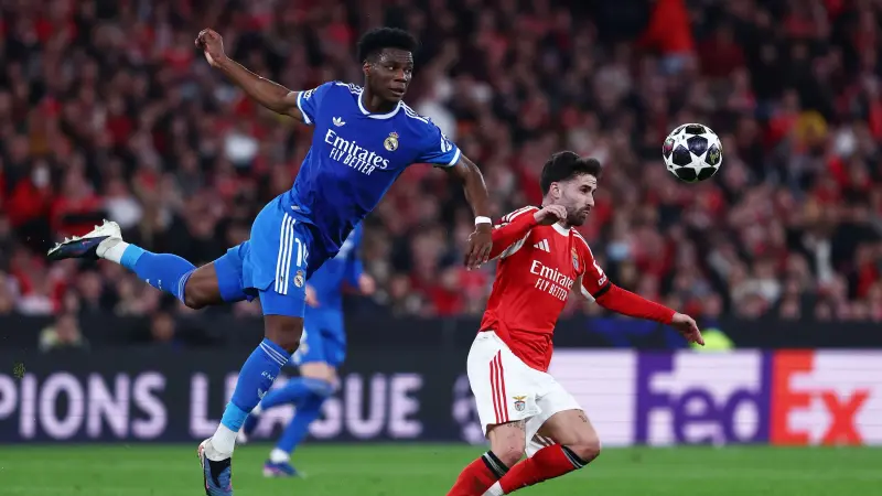 بث مباشر - مباراة ريال مدريد ضد بنفيكا في دوري أبطال أوروبا لحظة بلحظة