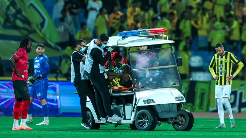 تطورات إصابة محمد دومبيا.. ما مدة غياب نجم الاتحاد؟