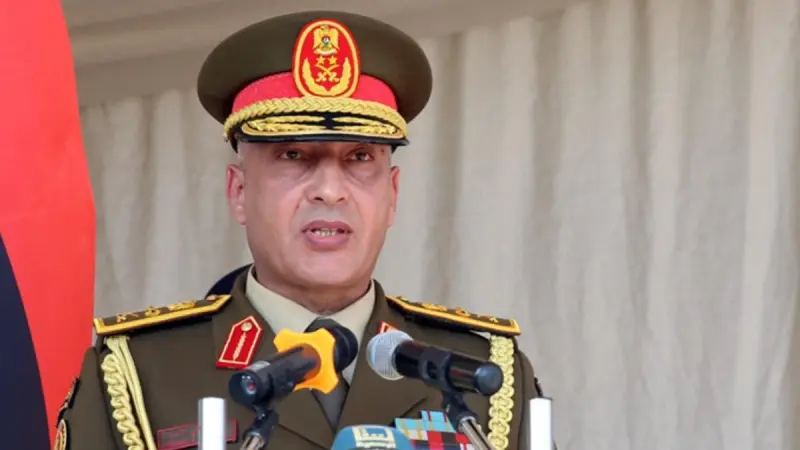 الدبيبة يعلن مقتل رئيس أركان قوات غرب ليبيا بعد تحطم طائرته