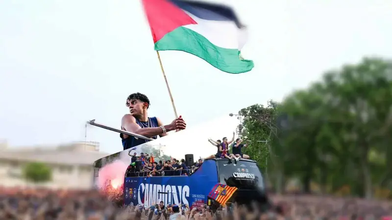من محمد صلاح إلى لامين يامال.. أشهر اللاعبين الذي تعرضوا لهجوم الإعلام الإسرائيلي