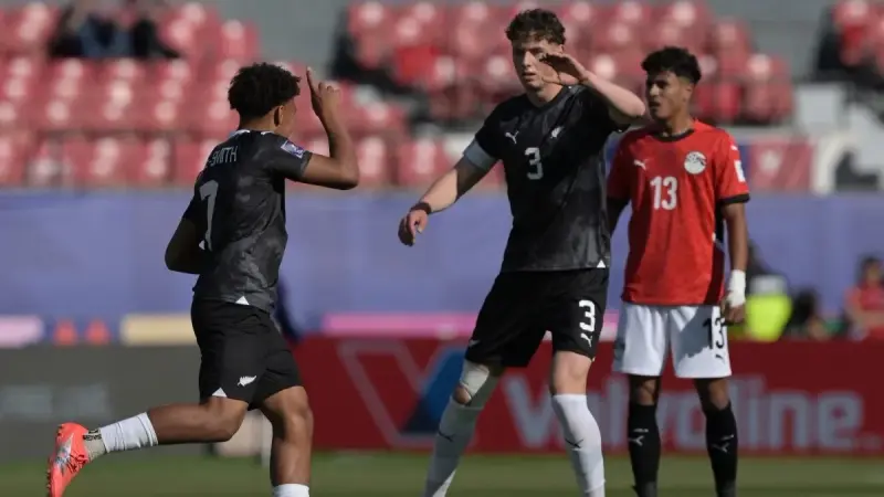 كأس العالم للشباب - حظوظ مصر تتعقد بخسارة ثانية على يد نيوزيلندا