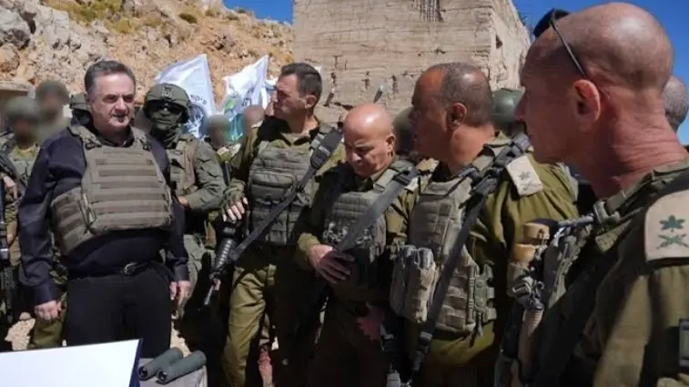 كيف ردت دمشق على دخول وزير الدفاع الإسرائيلي سوريا؟