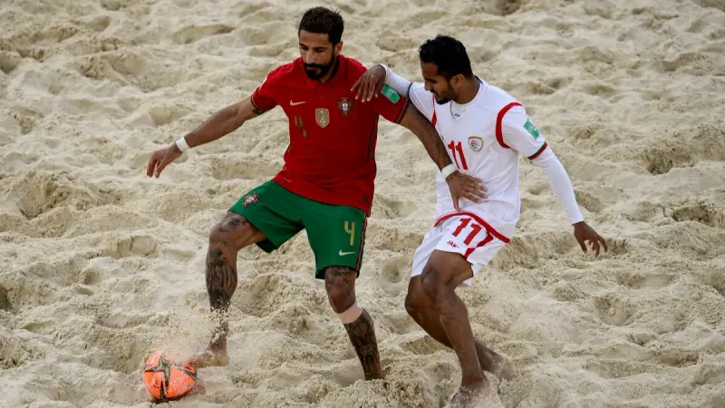 نتيجة مباراة عمان والبرتغال في كأس العالم للكرة الشاطئية 2024.. هزيمة الوداع