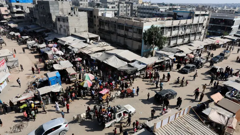 قتيلان أحدهما طفل بنيران إسرائيلي غربي خان يونس