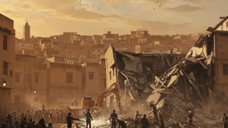 فاجعة تهز المغرب.. هذا عدد ضحايا انهيار منزل بمدينة فاس