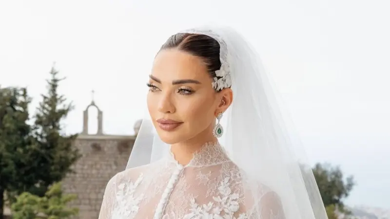 فيديو حفل زفاف داليدا خليل.. تفاصيل فستان الزفاف الذي خطف الأنظار