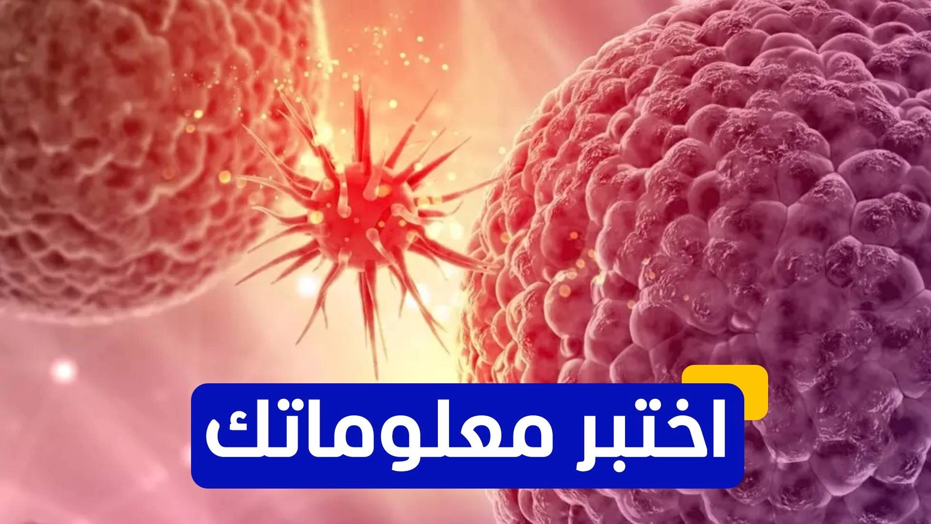 اختبر معلوماتك عن مرض السرطان 