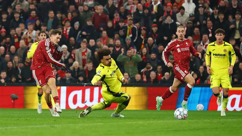 دوري أبطال أوروبا - ليفربول يقلب الطاولة على فياريال في مواجهة مثيرة بـ"أنفيلد"